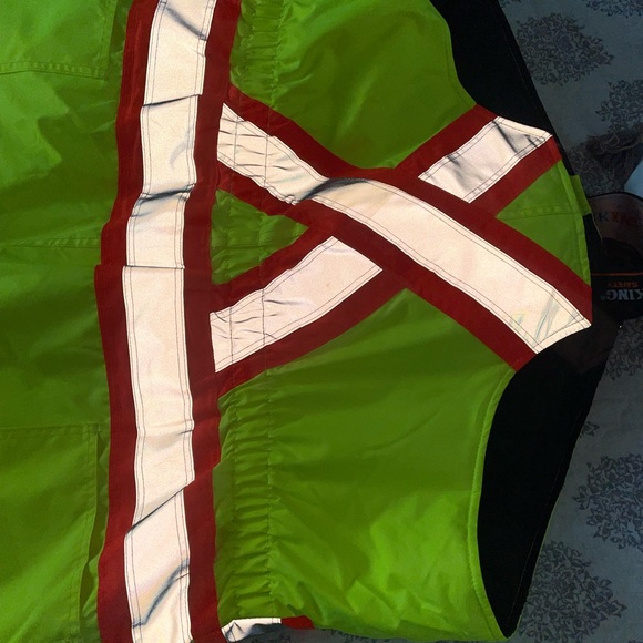 HiVis Insulated Bib Overalls Work King Safety Size 4XL Mens - Picture 7 of 13